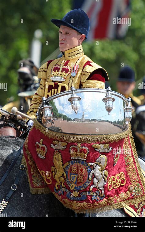 Household Cavalry Mounted Regiment At The Trooping The Colour In