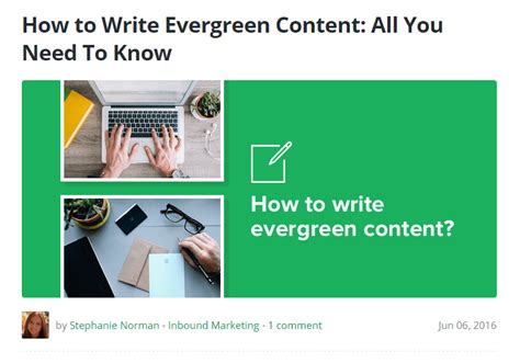 Evergreen Content Examples To Make Your Blog Flourish