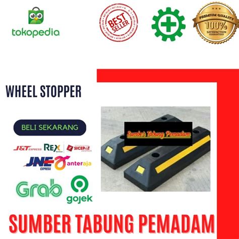 Jual Rubber Wheel Stopper Pembatas Parkir Karet Jakarta Utara