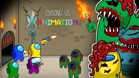 Vs Zombies Among Us Among Us Animation Youtube