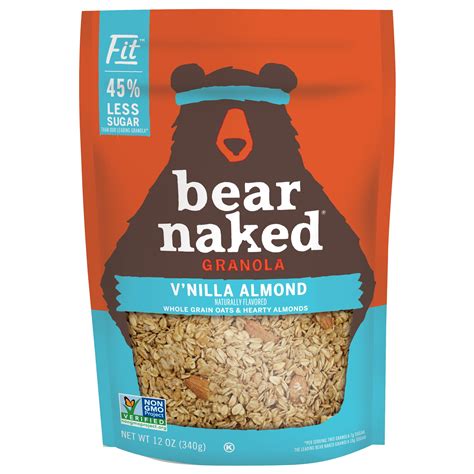 Bear Naked Fit Granola V Nilla Almond Oz Walmart Walmart