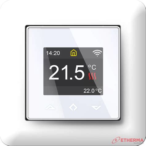 An electricity market price-tracking wifi thermostat - Heatline