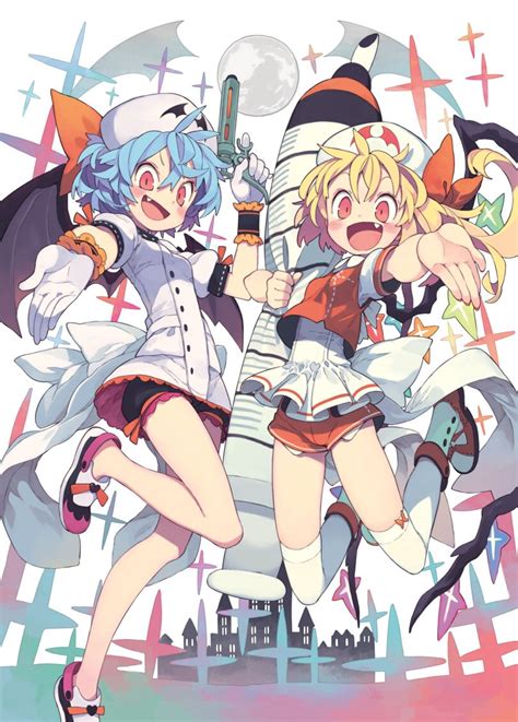 Flandre Scarlet Remilia Scarlet Touhou Project Touhou