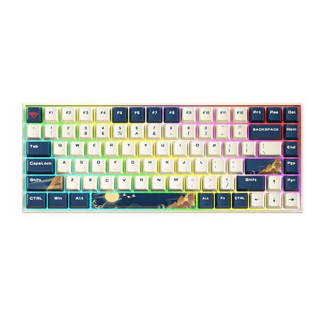 Iblancod K Keys Tri Mode Mechanical Gaming Keyboard Hot Swappable Pbt Five Sided