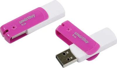 Флешка USB SMARTBUY Diamond 4ГБ, USB2.0, розовый [sb4gbdp] – купить в ...