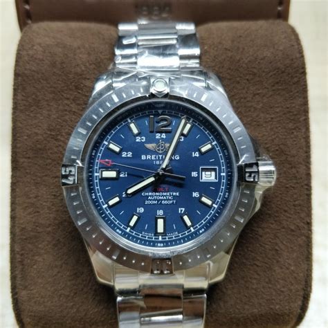 Jual Jam Tangan Breitling Colt Automatic 41mm Blue 2019 Jakarta Barat