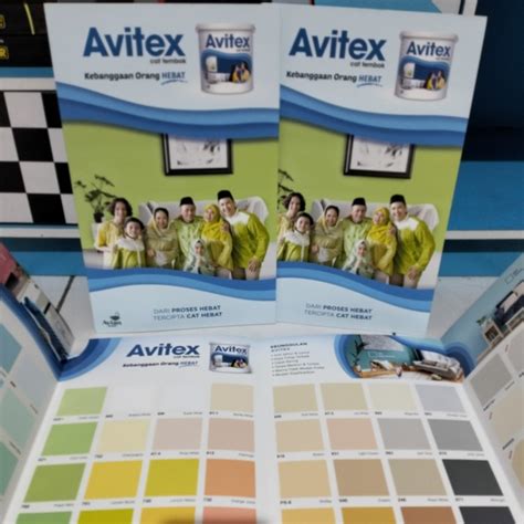 Jual Katalog Cat Avitex,catalog Cat Avitex,katalog Avitex,kartu Wrn ...