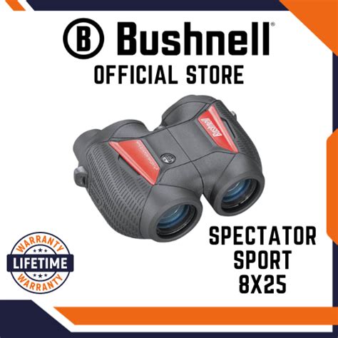 Bushnell Binoculars Spectator Sport 8x25 Bs1825 Limited Lifetime