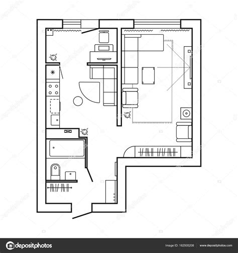 Furniture Layout Floor Plan Kit