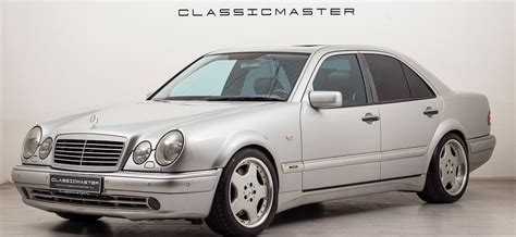 The Mercedes Benz E55 Amg W210 Is The Bmw M5 E39 Matching V8 Saloon You