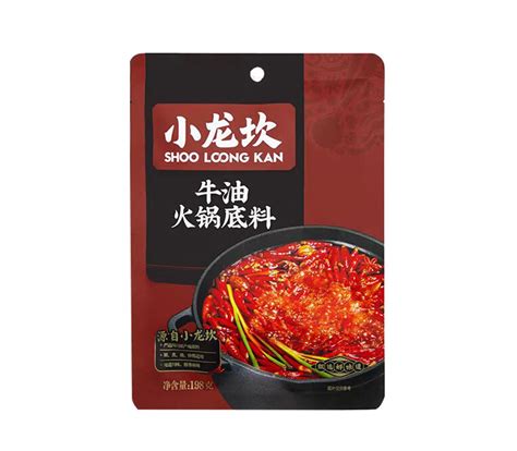 Grocery Hot Pot Base XLK Butter flavour traditional hot pot soup base 小龙坎 牛油风味传统火锅底料 198g