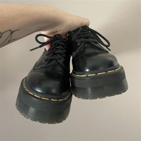 Dr Martens 8053 Leather Platform Shoes Size Us Depop