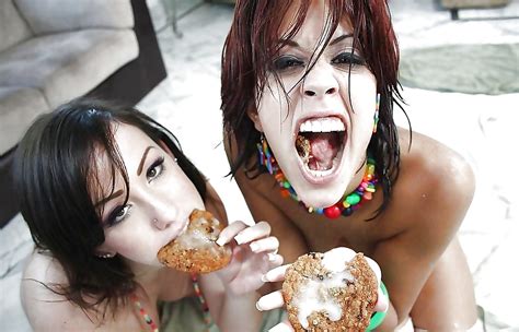 Sluts Eating Cum Covered Food Porn Pictures Xxx Photos Sex Images Pictoa