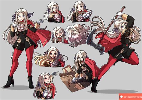 Dynareference Edelgard By Kinkymation Hentai Foundry