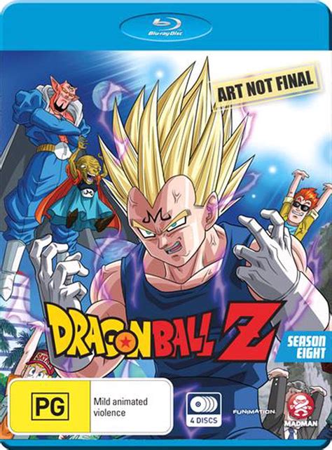 Dragon Ball Z Remastered Uncut Season 08 Blu Ray Buy Online At