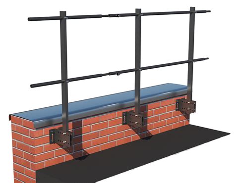 Защита и ограждение парапета кровли