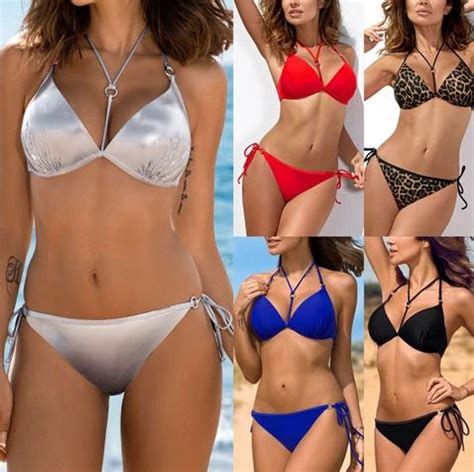 Maillot De Bain Push Up Bikini Push Up Cadeau Pour Famille