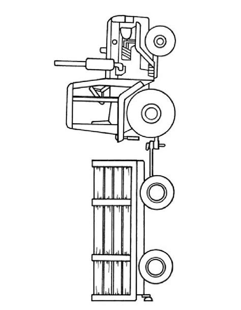 Tractor Coloring Pages Free Printable Pdf