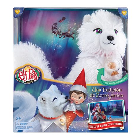 Cuento y peluche Zorro Ártico Elf Pets The Elf on The Shelf Cefa Toys