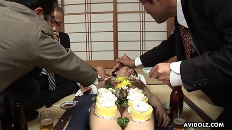 Japanese Gal Asuka Ayanami Is A Food Plate Uncensored Xvideos