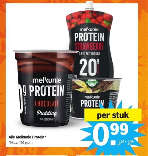 Alle Melkunie Protein Aanbieding Bij Albert Heijn