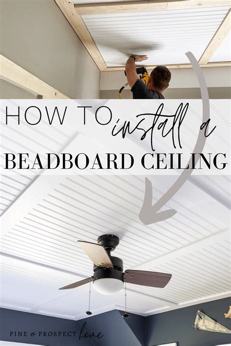 How To Install A Beadboard Ceiling Artofit