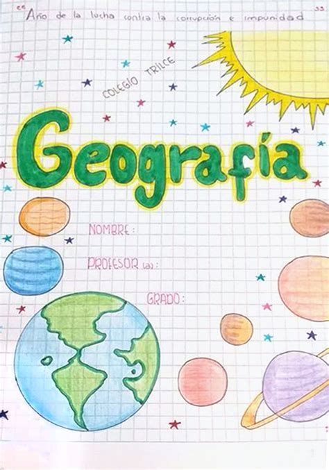 A Book With The Words Geografia Written On It