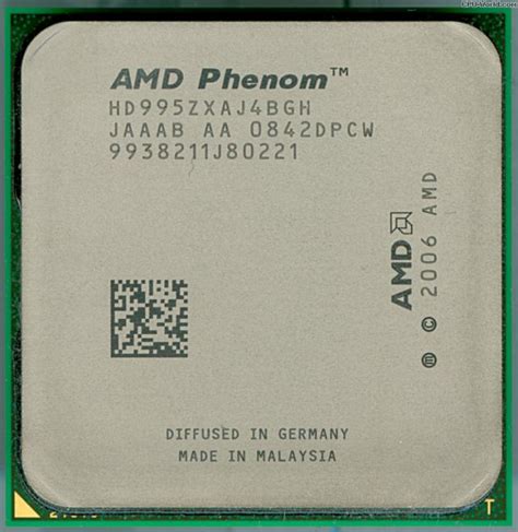 AMD Phenom X4 9950 Black Edition - HD995ZXAJ4BGH