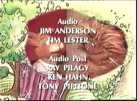 Muppet Sing Alongs Billy Bunnys Animal Songs Credits Jim Anderson