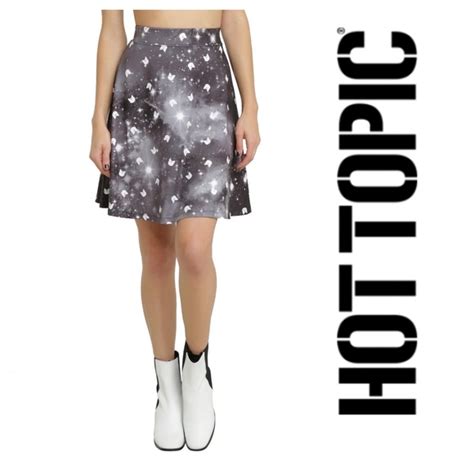 Hot Topic Skirts Hot Topic Sailor Moon Luna Galaxy Skirt Poshmark