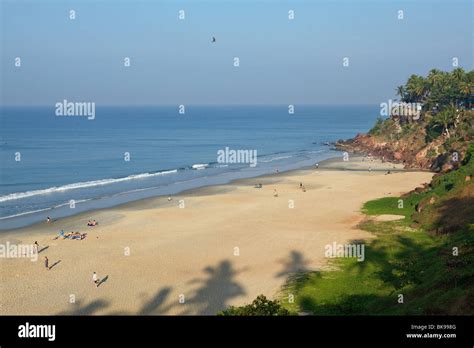 Varkala Beach, Kerala India Stock Photo - Alamy