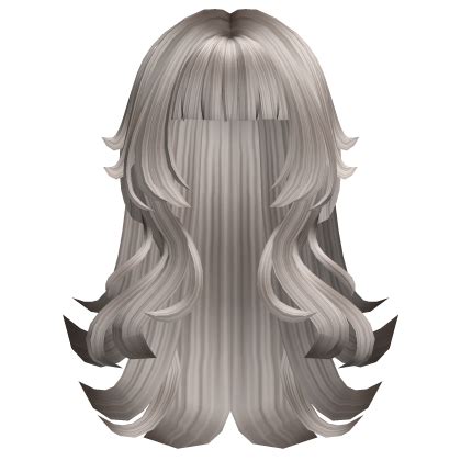 Grunge Wolfcut Y2K Messy Lush Hair Ash Blonde Roblox