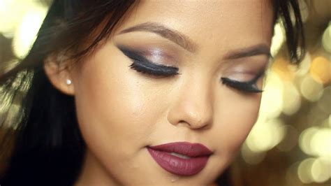 Plum Glam Makeup Tutorial Bealwaysready Ii Youtube