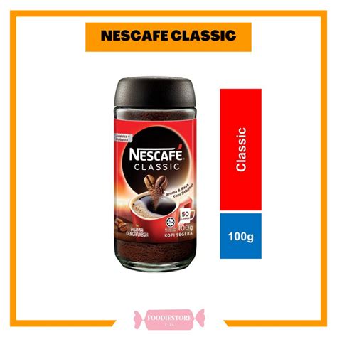 Nescafe Classic Jar 100g 50g Shopee Malaysia