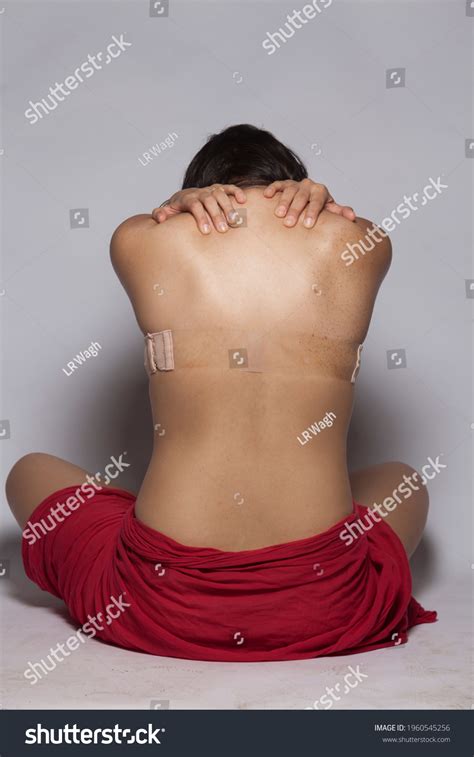 Nude Girl Back Pose Photoshoot Stock Photo Shutterstock