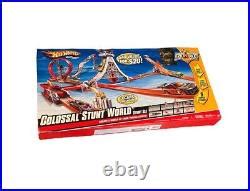 Car Track Set Hot Wheels Trick Tracks Colossal Stunt World Set Super Stunts Cars Rare