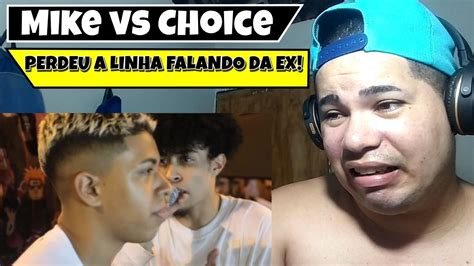 Perdeu A Linha Falando Da Ex Mike Vs Choice Semi Final Batalha Do