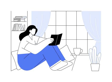 read books isolated cartoon illustrations  vector art  vecteezy