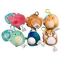 Squishmallows Kellytoy 3 5 Assorted Squad Clip On Keychain Mini