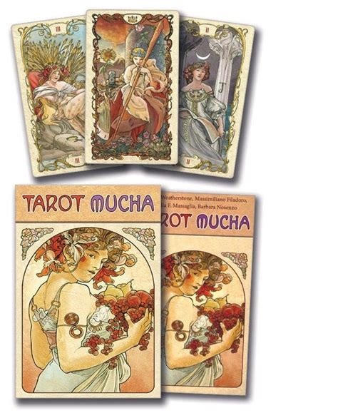 Tarot Mucha Tarot Card Deck Tarot Mucha Alphonse Mucha Tarot Card Decks