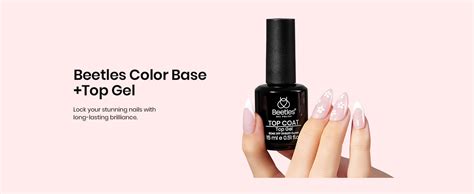 Amazon Beetles Rubber Base Builder Nail Gel White Nude Pink Glitter French Tip Base Color