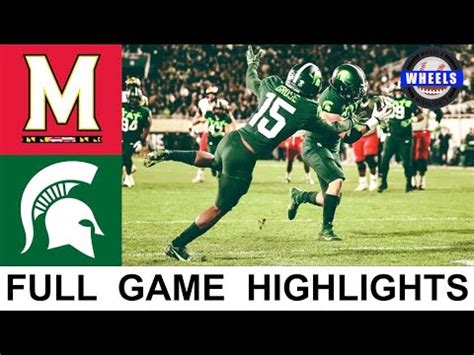 #7 Michigan State vs Maryland | College Football Week 11 | 2021 College ...