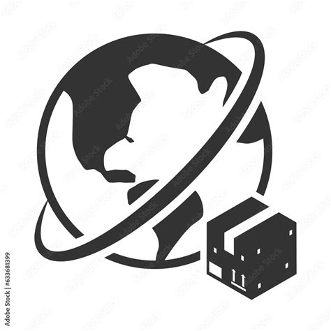 vector illustration  export  import icon  dark color