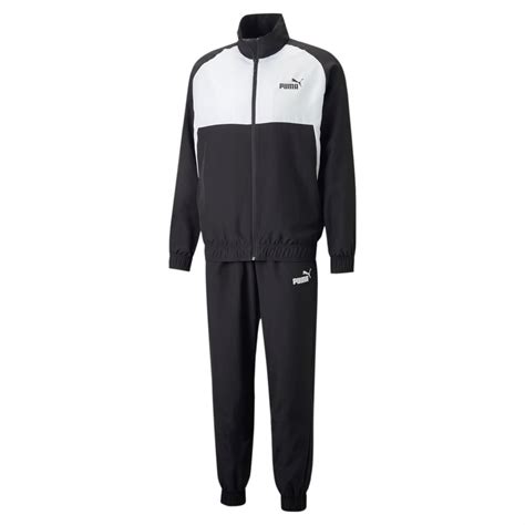 Puma Herren Trainingsanzug Woven Tracksuit Cl S Puma Black