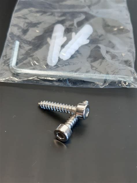 set  rvs schroefjes voor opbouwspots opbouwspots