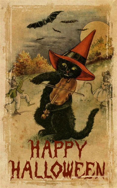 Halloween Poster Cat Poster Halloween Cat Poster Halloween - Etsy ...