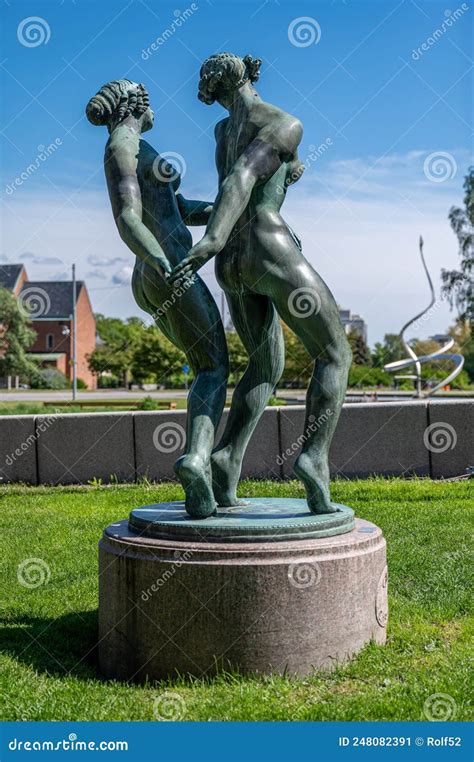 The Female Dancers By Famous Artist Carl Milles Editorial Photo Image Of Nude Kristinaplatsen