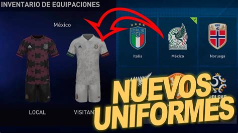 Equipaciones Nacionales Uniformes En Fifa Mobile 22 Youtube