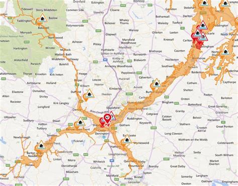 Map Of River Trent
