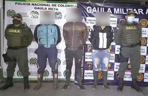 Ejército Y Policía Nacional Capturó A Tres Integrantes De La Banda